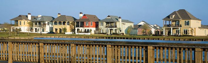 Waterfront luxury residential homes